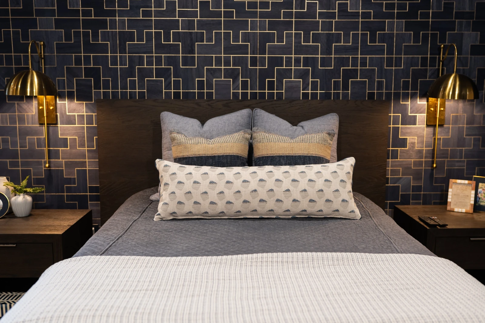 All Grown Up Moody Boy's Room, Colleyville, TX interior design detail 3