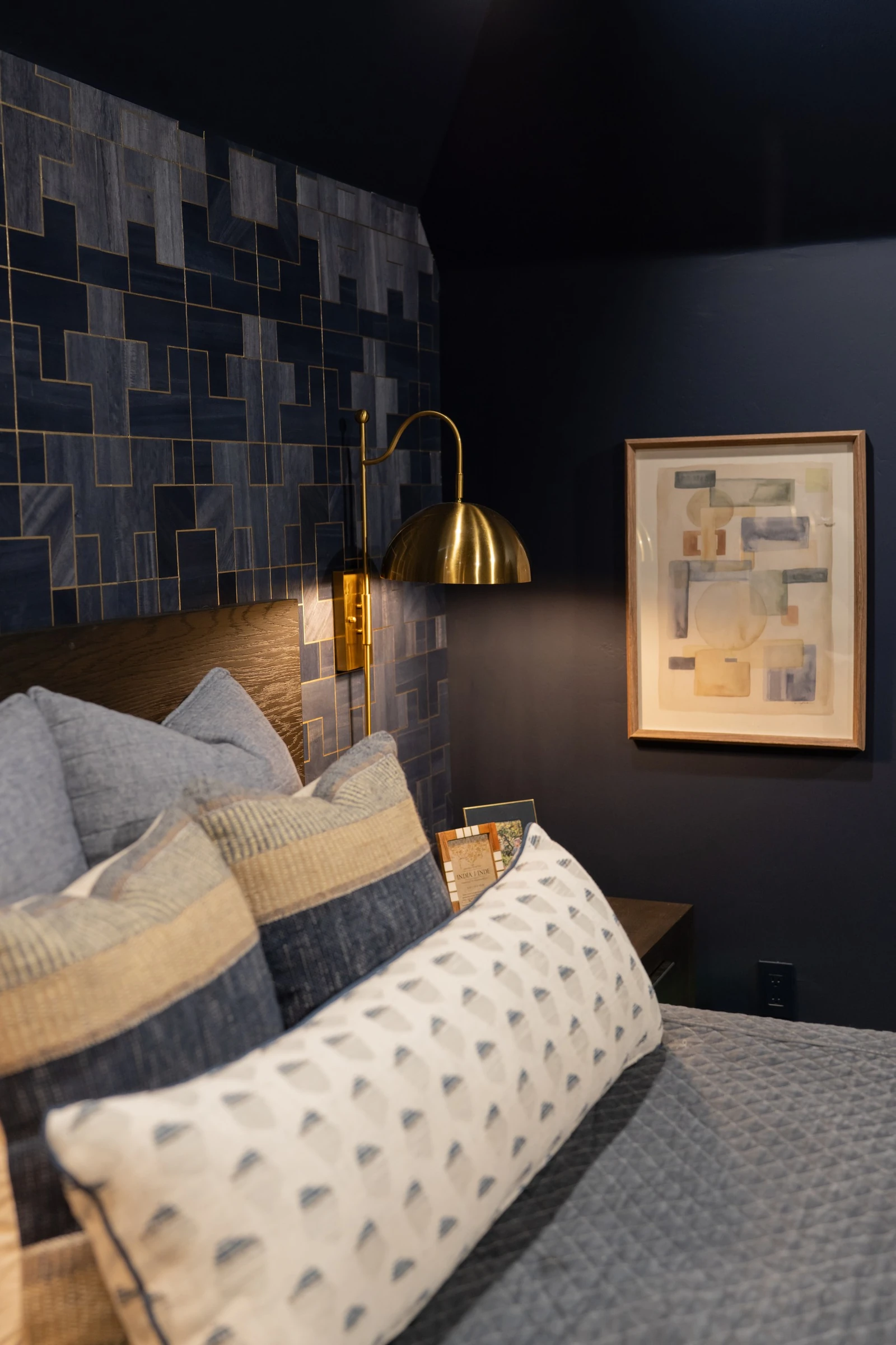 All Grown Up Moody Boy's Room, Colleyville, TX interior design detail 9