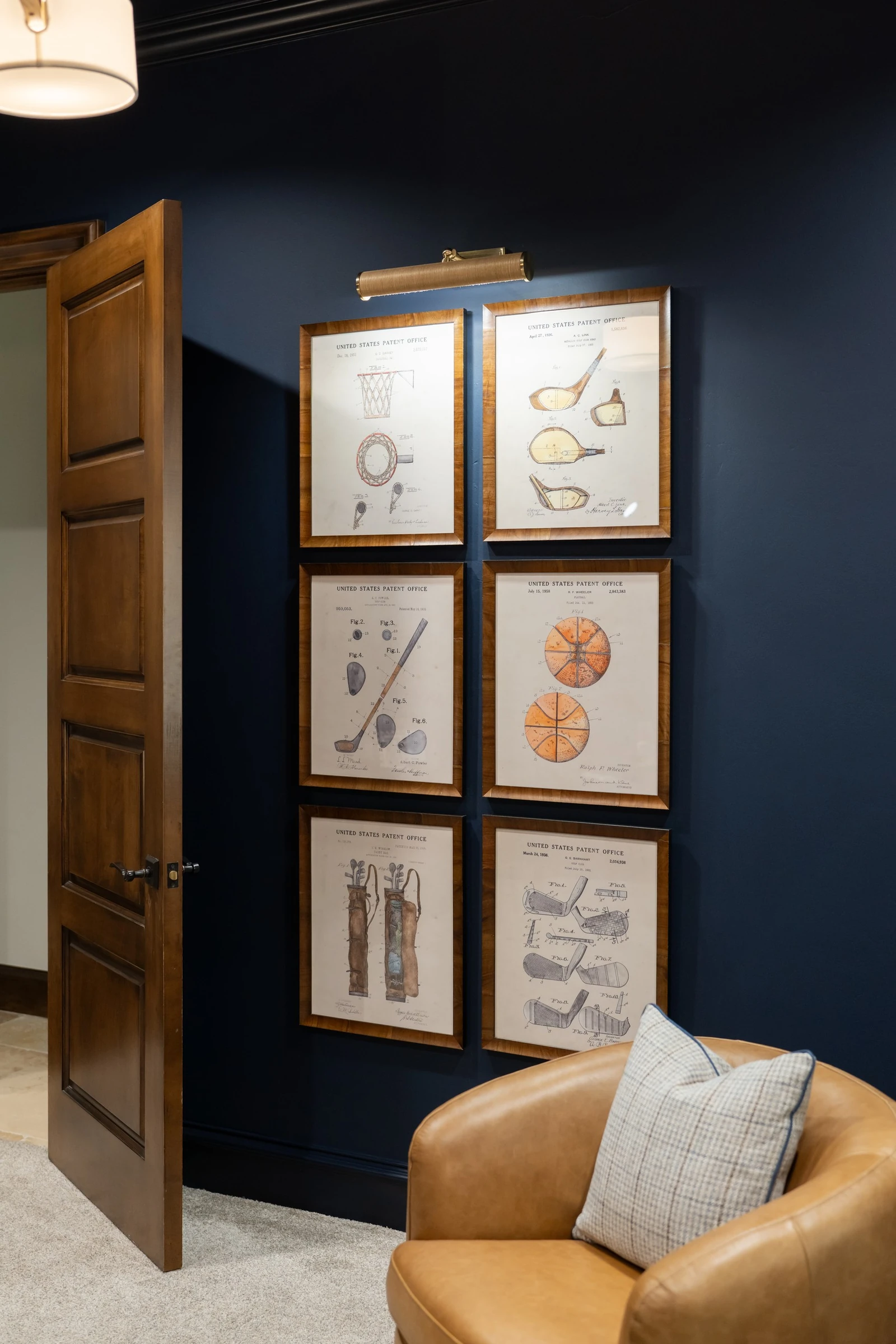 All Grown Up Moody Boy's Room, Colleyville, TX interior design detail 11
