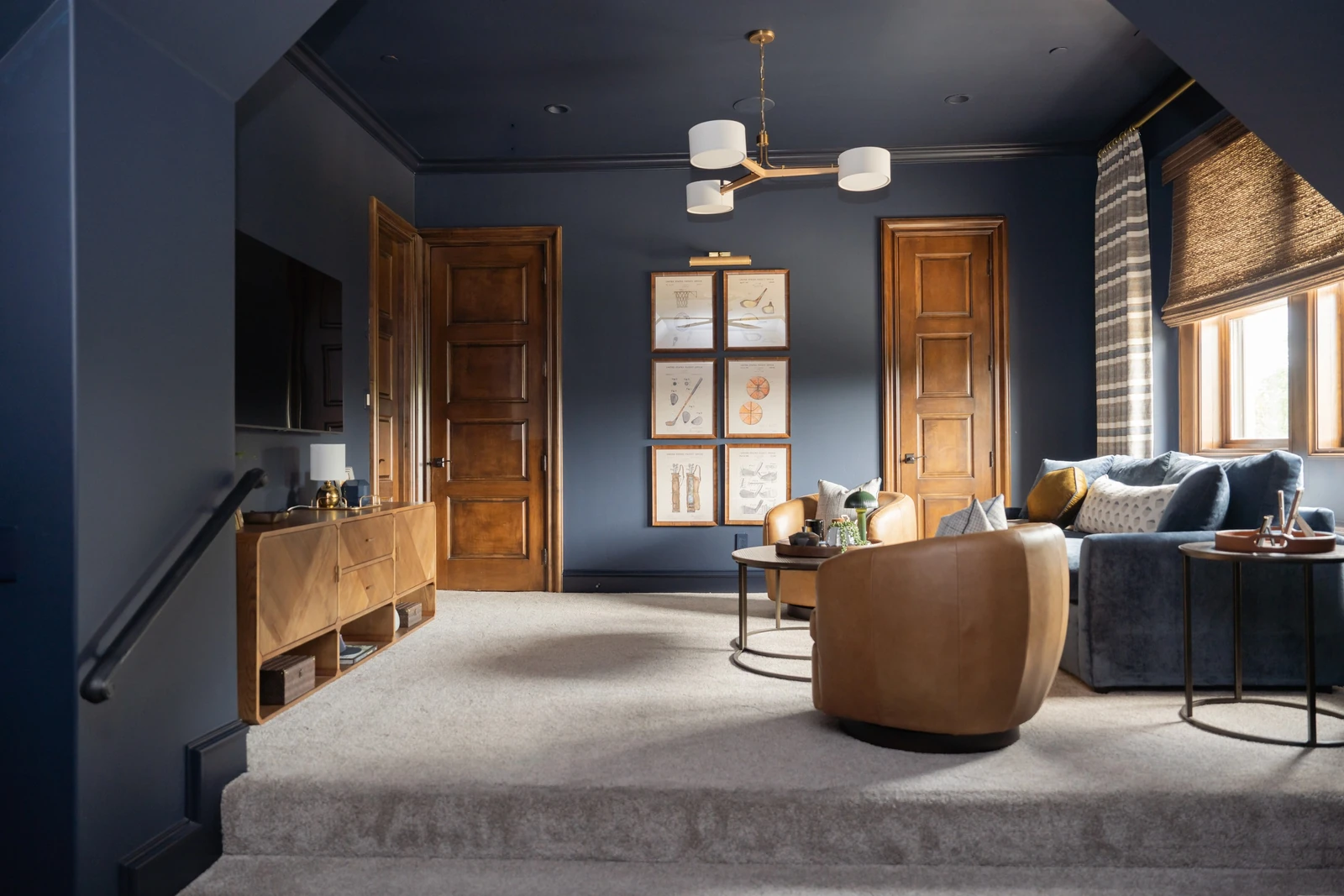 All Grown Up Moody Boy's Room, Colleyville, TX interior design detail 16